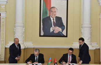 Bakı və Əbu-Dabi arasında Anlaşma Memorandumu imzalandı - FOTO