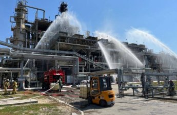 В Коми из-за атаки украинского БПЛА загорелся нефтеперерабатывающий завод