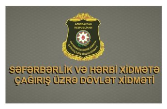 Səfərbərlik Xidmətinin işçiləri təltif olundu - SİYAHI