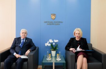 Ağalar Vəliyevin rəhbərlik etdiyi parlament nümayəndə heyəti Sloveniya Respublikasına səfər edib - FOTO