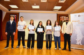 Gənclərin hüquqi savadlılığının artırılmasına yönəlmiş “Hüquqla Güclən!” layihəsi keçirildi - FOTO