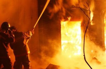 Yasamalda fərdi yaşayış evi yandı