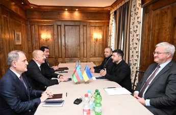 Zelenski İlham Əliyevə təşəkkür etdi