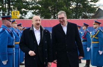 İlham Əliyevin Serbiyaya səfəri başa çatdı - FOTOLAR