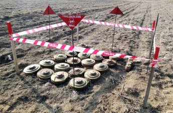 Azad edilmiş ərazilərdə daha 60 mina aşkarlandı