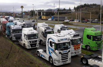 Балканские водители намерены продолжать протесты из-за сложностей со въездом в ЕС
