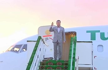 Начался визит Гурбангулы Бердымухамедова в США