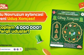 Novruza özəl yeni “Uduş xonçası” lotereyası satışa çıxıb
