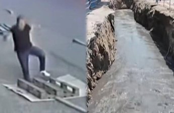 Bakıda kanalizasiyaya düşən oğlanın anası: 