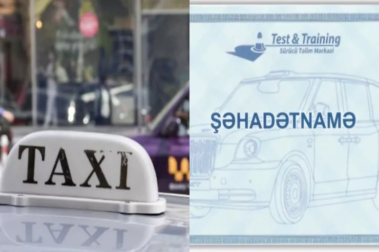 Taksi sürücüsü sertifikatını satanlar var? - AYNA xəbərdarlıq etdi