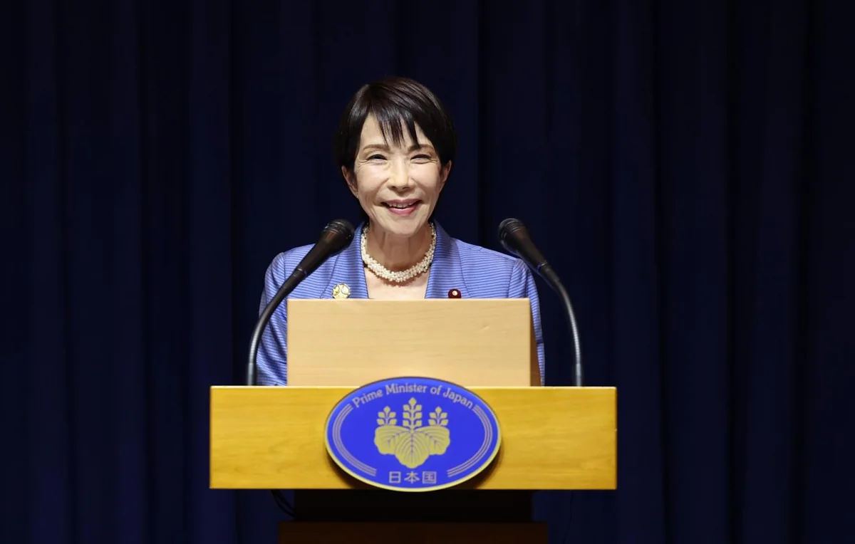 Sanae Takaiçi yenidən Yaponiyanın baş naziri seçildi