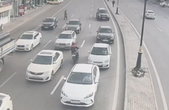 Bakıda avtoxuliqanlıq edən sürücü həbs olundu - VİDEO