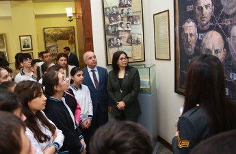 Hərbi Prokurorluqdakı Soyqırımı Memorial Muzeyi ziyarət edildi - FOTO