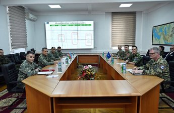 NATO-nun mobil təlim qrupunun heyəti ilə görüş keçirilib - FOTO
