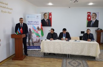 Gənclər Mərkəzi İsmayıllı rayonunda tədbir keçirdi - FOTOLAR