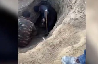 В Гарадаге задержаны лица, повредившие историко-культурные памятники в поисках золота-ФОТО-ВИДЕО