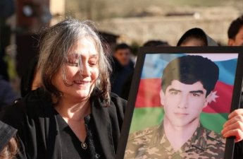 Lökbatanda şəhid Rafiq Hüseynovla vida mərasimi keçirildi