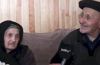 71 ildir evli olan cütlükdən xoşbəxtliyin sirri - VİDEO