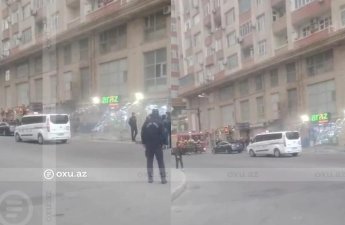 Səhər saatlarında Bakıda obyektdə PARTLAYIŞ