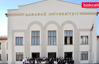 Bakcell və Gənclər Fondu Qarabağ Universitetində tələbələrlə görüş keçirdi - FOTO