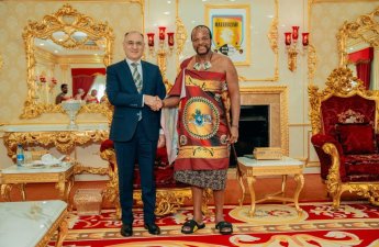 Esvatini Kralı Azərbaycan səfirini qəbul edib