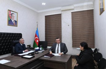 Rövşən Rzayev vətəndaş qəbulu keçirib - FOTO