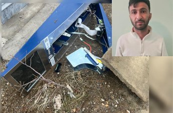 В Нахчыване задержан мужчина, похитивший платежный терминал с 9,5 тыс. манатов