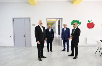 İlham Əliyev Lənkəran Dövlət Peşə Təhsil Mərkəzinin açılışında iştirak etdi