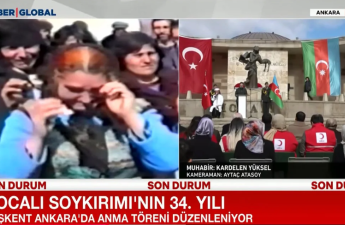 Ankarada Xocalı soyqırımının 34-cü ildönümü ilə bağlı anım mərasimi keçirilib - VİDEO