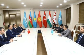 AKP nümayəndə heyəti Bakıda TÜRKPA-nı ziyarət etdi - FOTO