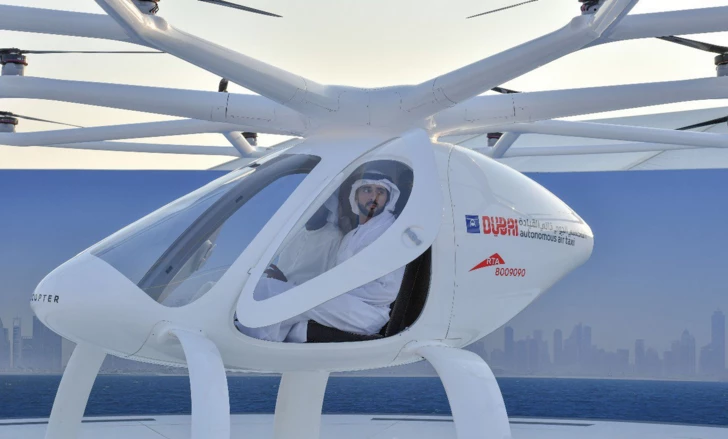 В Дубае анонсировали услугу воздушного такси