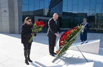 İlham Əliyev Xocalı Soyqırımı Memorialının açılışında iştirak etdi - YENİLƏNİB