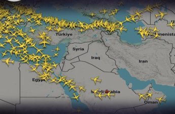 Hazırda Azərbaycan səması belə görünür