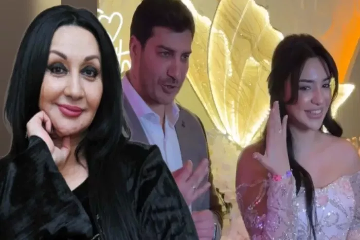 Naibə Allahverdiyevanın qızı nişanlandı - VİDEO