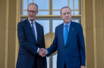 Ərdoğan və Merts İrana qarşı hücumları müzakirə ediblər