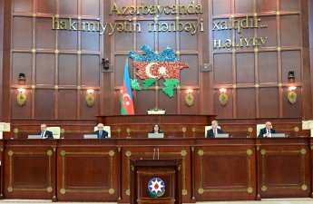 Milli Məclisin növbəti plenar iclası keçirilib - FOTO
