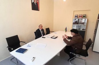 Deputat Azay Quliyev seçicilərin növbəti qəbulunu keçirib - FOTO
