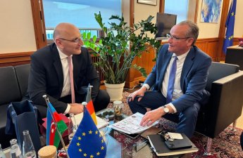 Elçin Əmirbəyov Almaniyanı azad olunan ərazilərdə minatəmizləmə sahəsində dəstəyə dəvət etdi - FOTOLAR