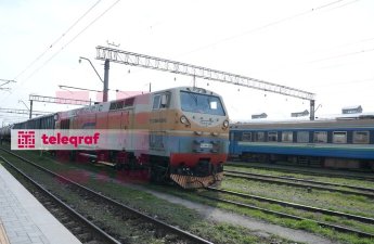Со станции Баладжары в Армению отправлен поезд с дизтопливом и удобрениями-ФОТО-ВИДЕО