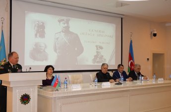 General Əliağa Şıxlınskinin anadan olmasının 161-ci ildönümü ilə bağlı tədbir keçirilib
