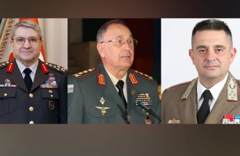 Главы Генштабов Азербайджана, Турции и Венгрии обсудили региональную безопасность