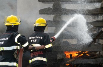 Salyanda obyektdə yanğın oldu