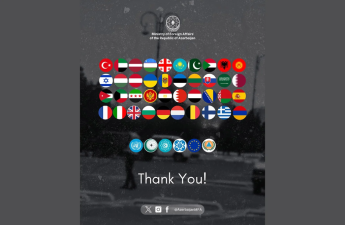 İranın Naxçıvana dron hücumundan sonra Azərbaycanla həmrəy olan ölkə və təşkilatlara təşəkkür edilib - FOTO