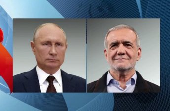 Путин переговорил с Пезешкианом