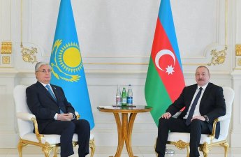 Президент Азербайджана поблагодарил Токаева за осуждение атак Ирана на Нахчыван