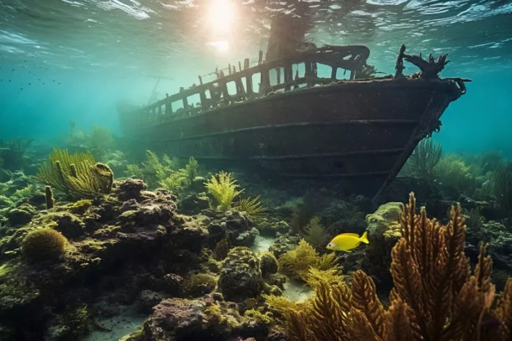 650 il əvvəl batan gəminin qalıqları tapıldı