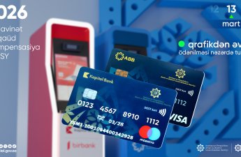 Bütün sosial ödənişlər martın 13-də qrafikdən əvvəl yekunlaşdırılacaq