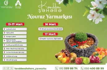 Qarabağda “Kənddən Şəhərə” Novruz yarmarkası təşkil olunacaq