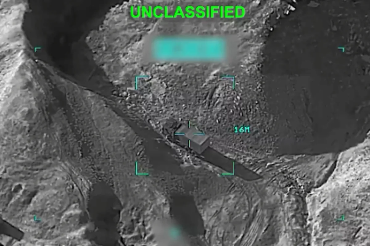 ABŞ ordusu İrana qarşı əməliyyatın yeni görüntülərini yaydı - VİDEO