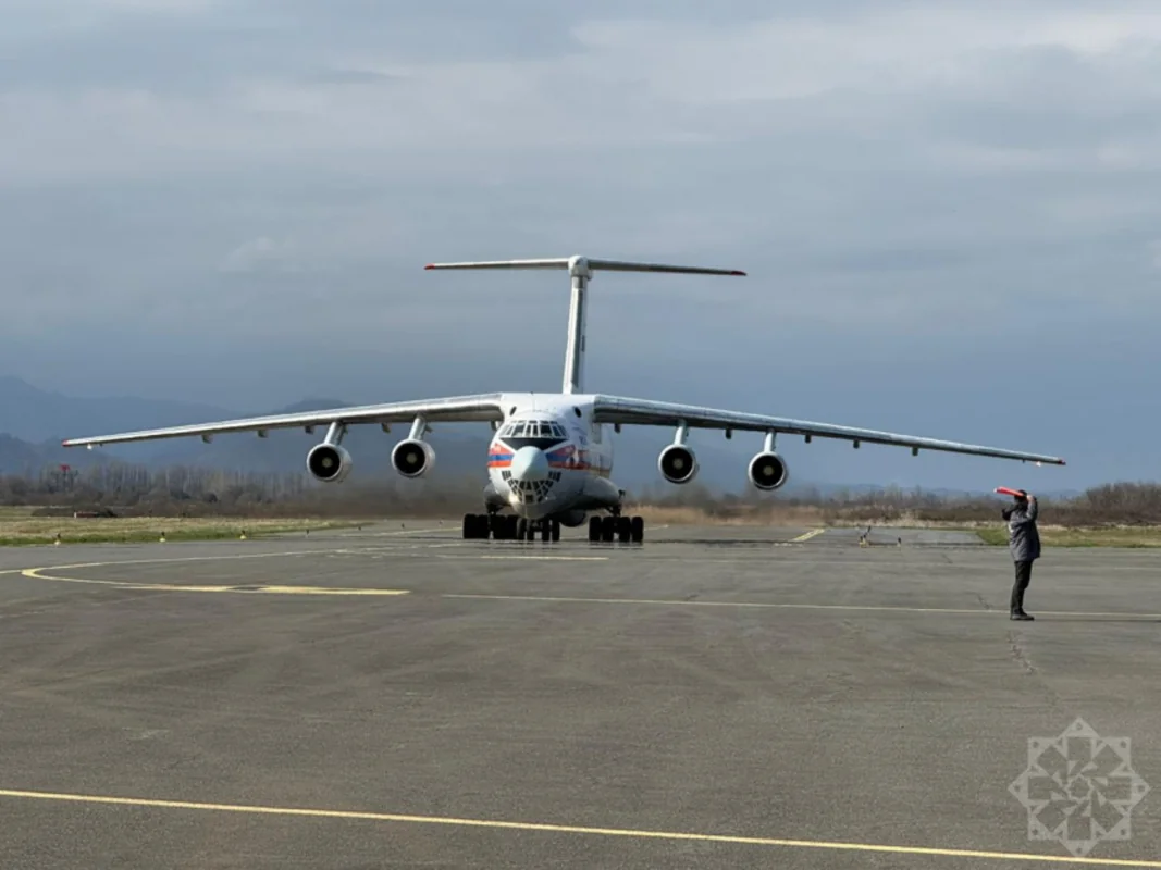 Rusiyadan İrana göndərilən humanitar yardım Lənkərandan yola salınıb